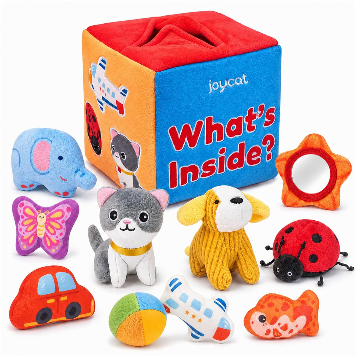 JoyCat Juguetes para bebés de 6 a 12 meses - Caja misteriosa de tel...