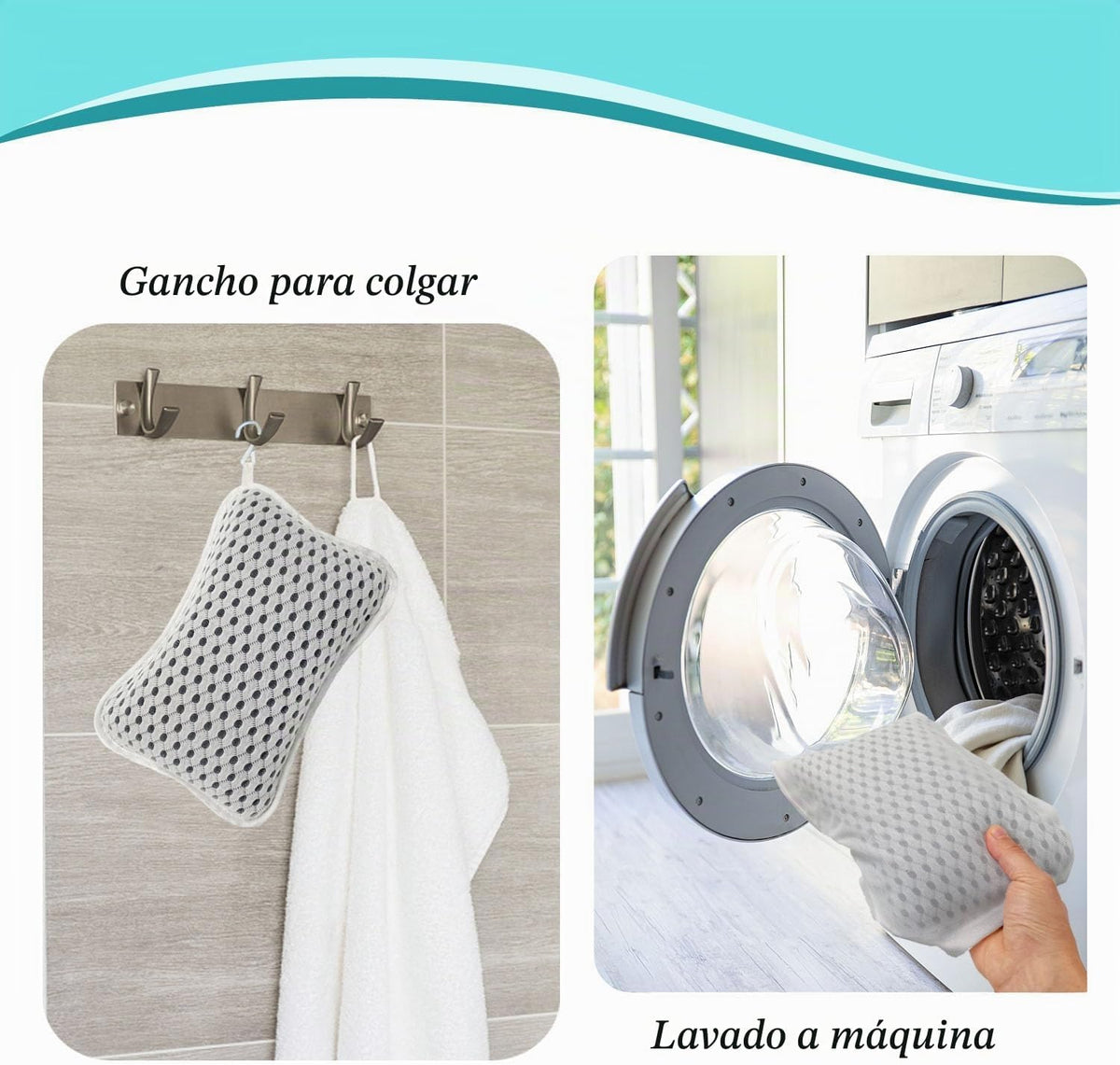 Almohadas de baño para tina, almohadas de spa para casa para bañera...