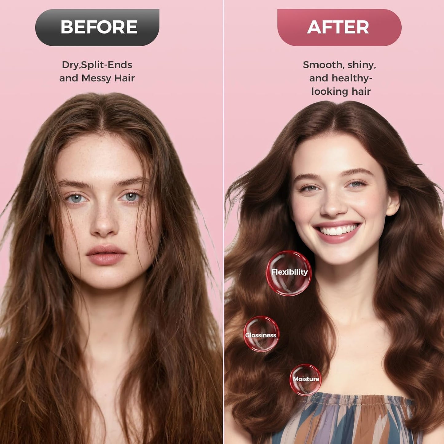 Vincofy Juego de cepillos secadores de cabello 7 en 1, peinador de...