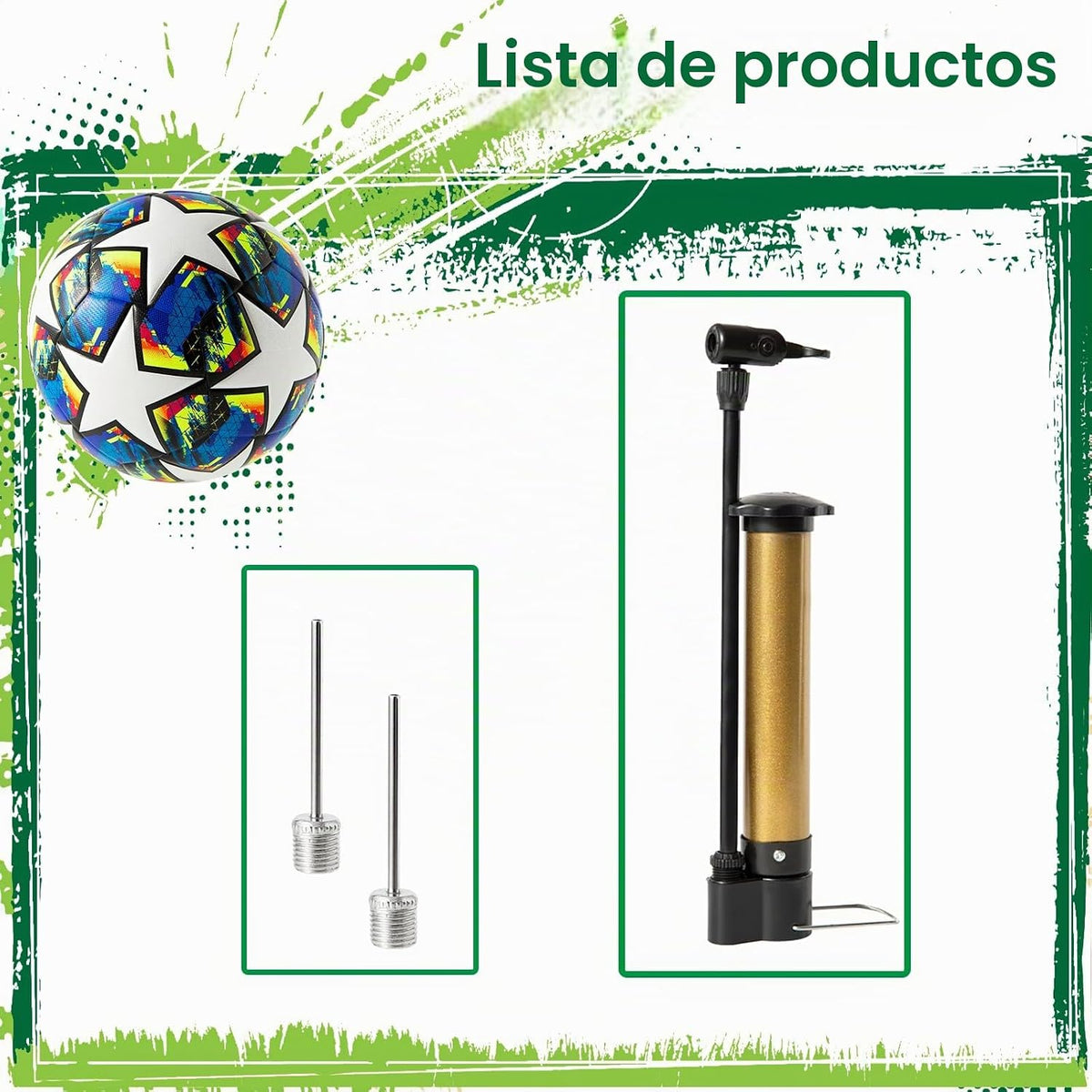 Balón de fútbol ZWAW tamaño 5, de cuero PU impermeable, balón ofici...
