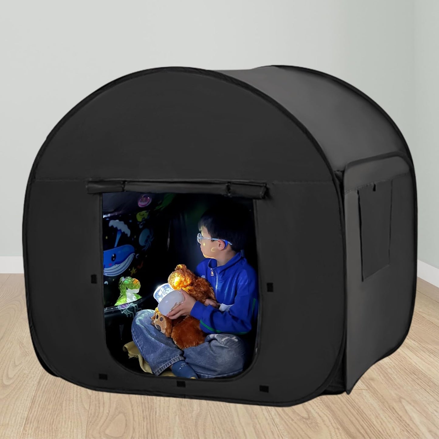 lukidoki Tienda de campaña sensorial para niños con certificación C...