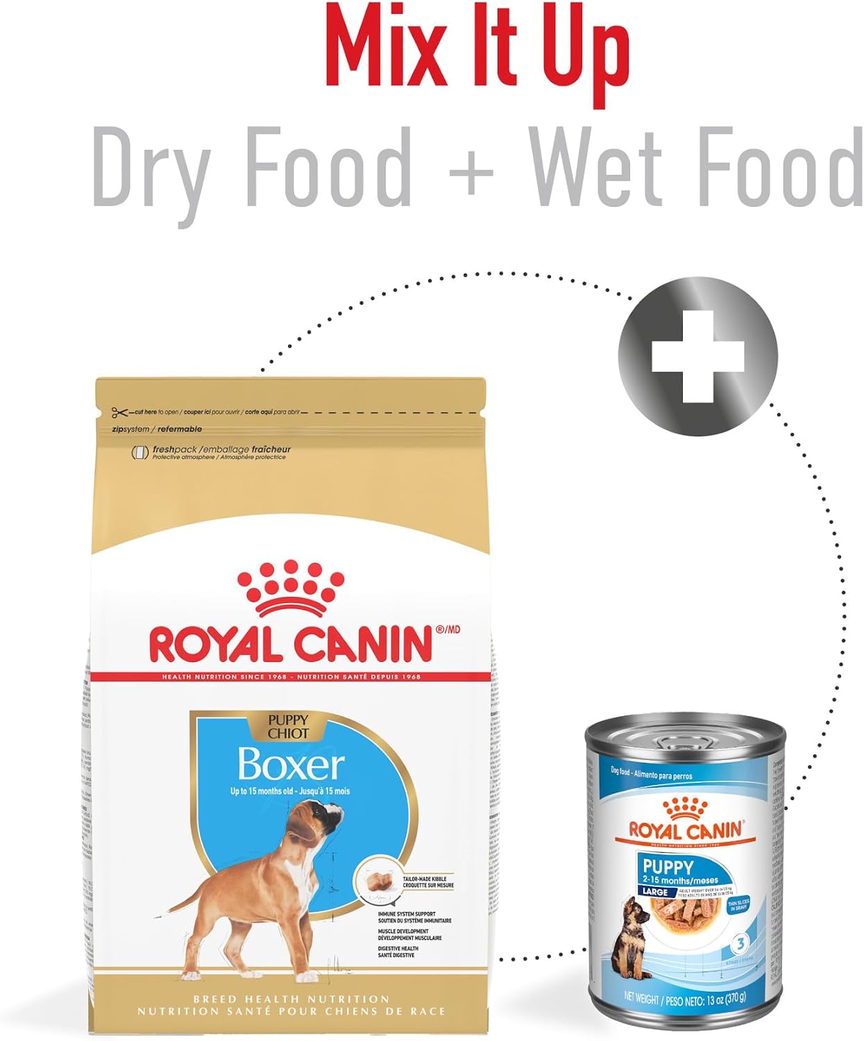 ROYAL CANIN Boxer Puppy - Alimento seco para perros, bolsa de 30 li...
