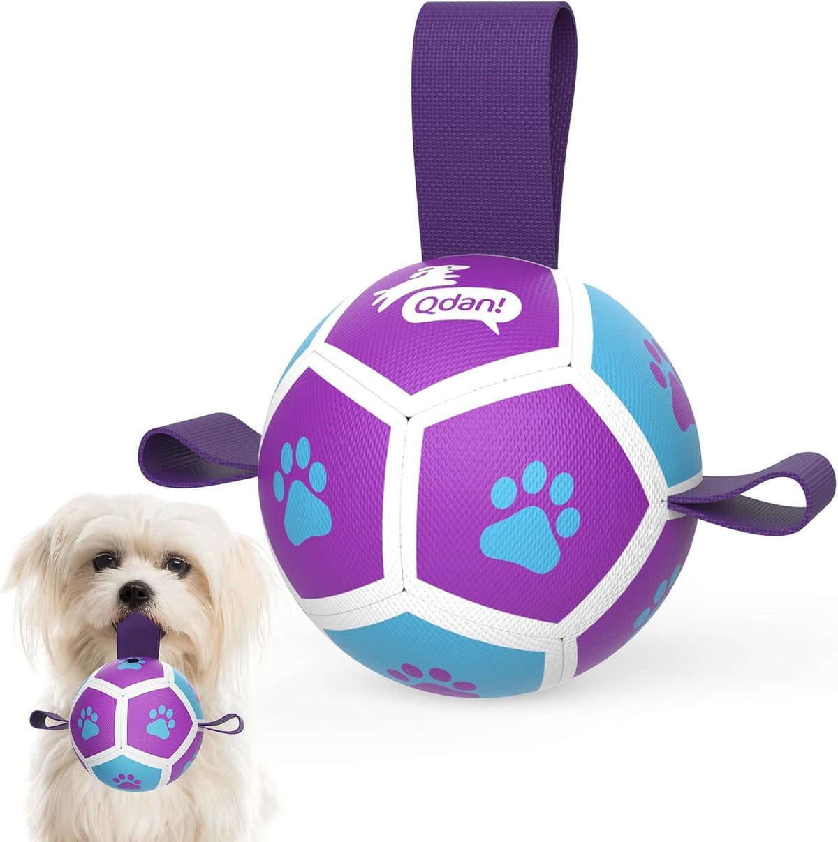 QDAN Juguetes para perros pequeños, pelotas para cachorros, pelotas...