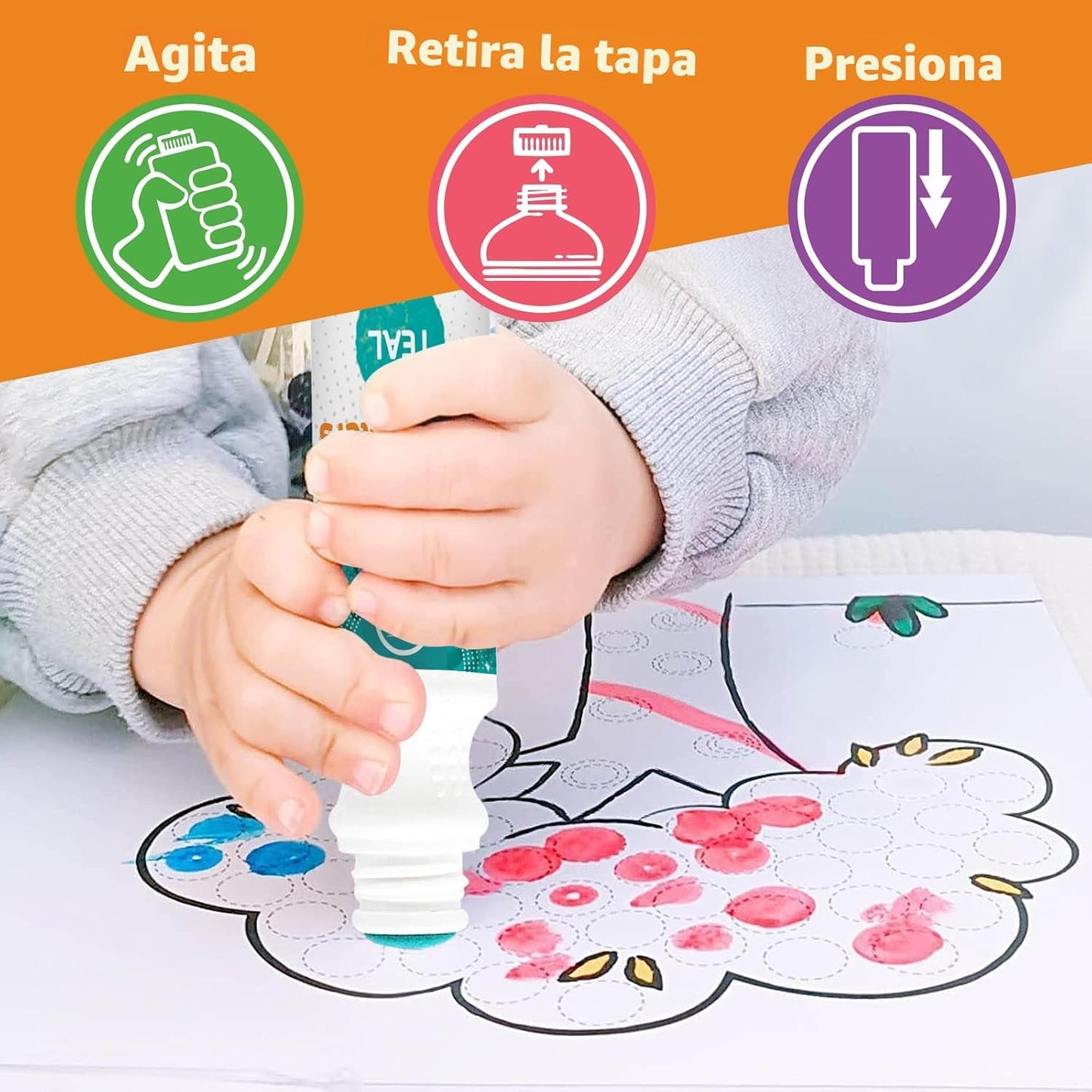 Marcadores de puntos, Bingo Daubers, marcadores de puntos lavables...