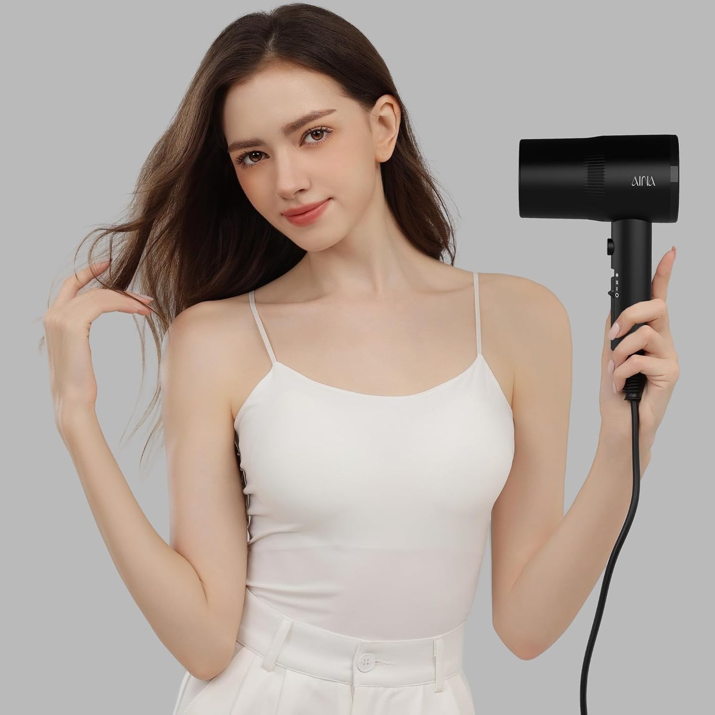 AINA Secador de Cabello con Difusor, Secador de Cabello para Mujere...
