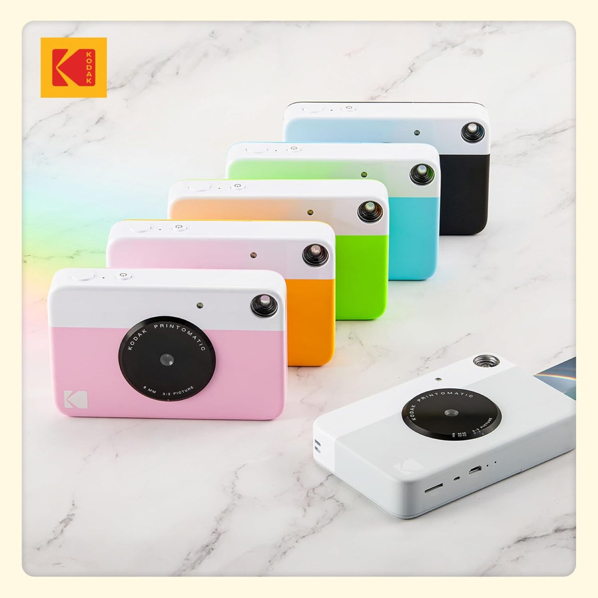 KODAK Printomatic - Cámara digital de impresión instantánea a todo...