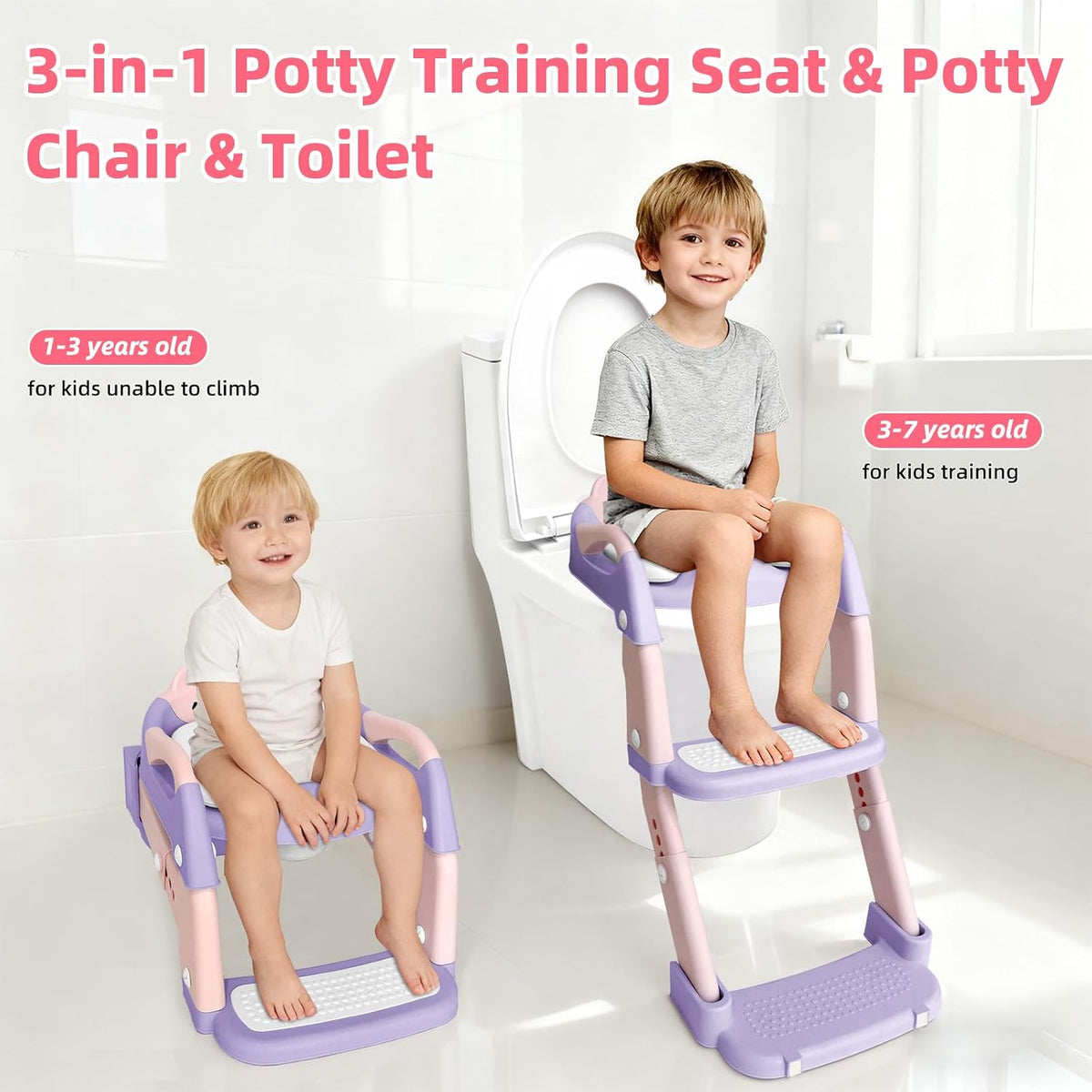 Asiento de entrenamiento para ir al baño, asiento de inodoro mejora...