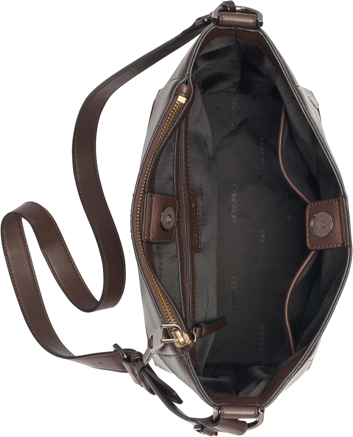 Calvin Klein Aura North\/South Convertible Hobo Bolso bandolera