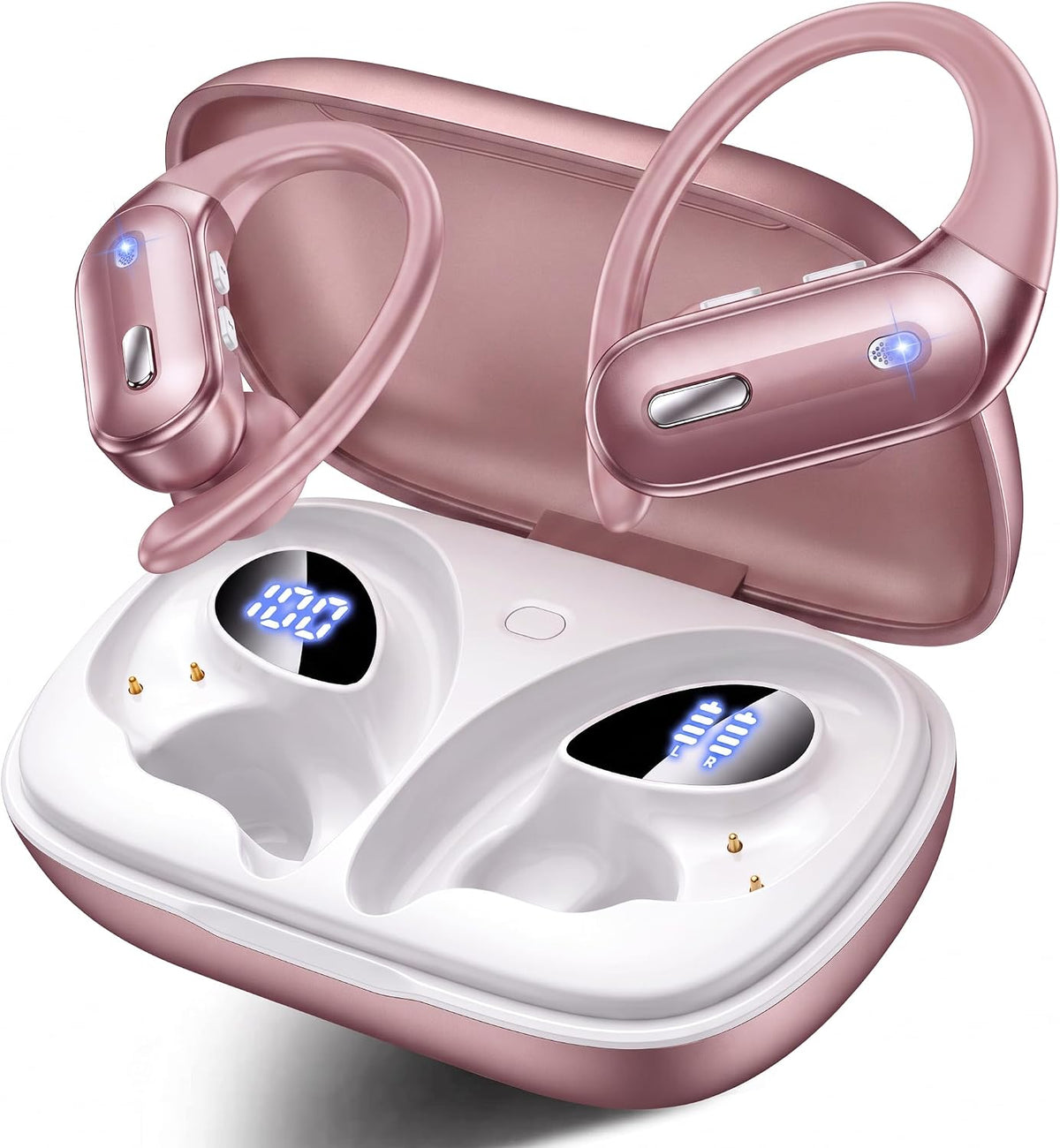 GNMN Auriculares inalámbricos con cancelación activa de ruido, con...