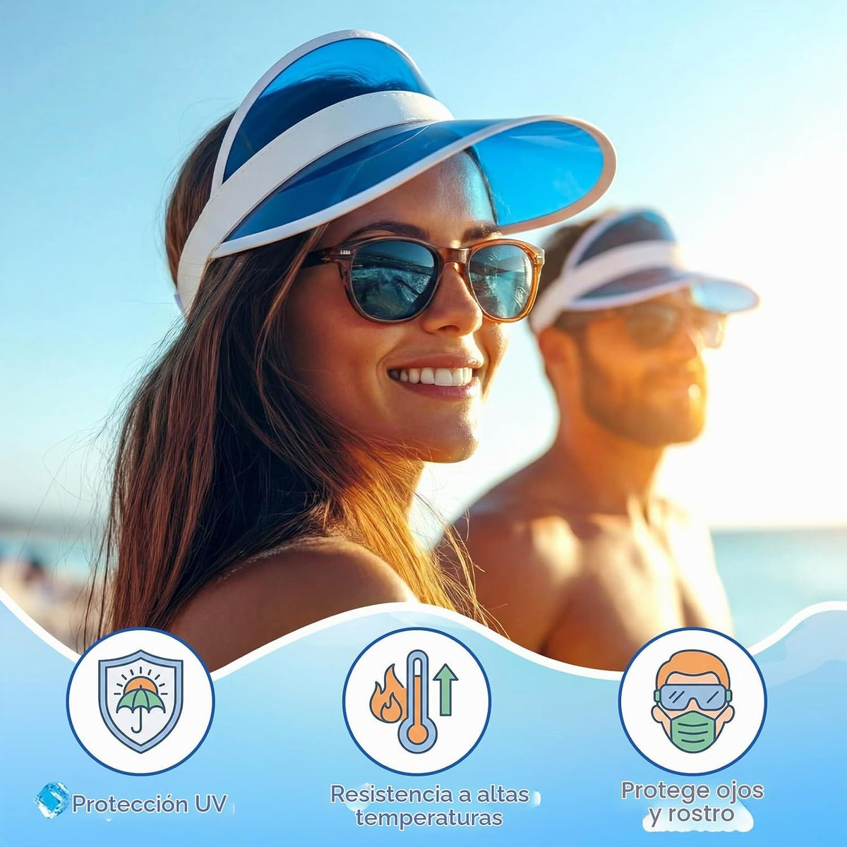 Tarpop Viseras de póquer, sombreros de casino a granel, visera de b...