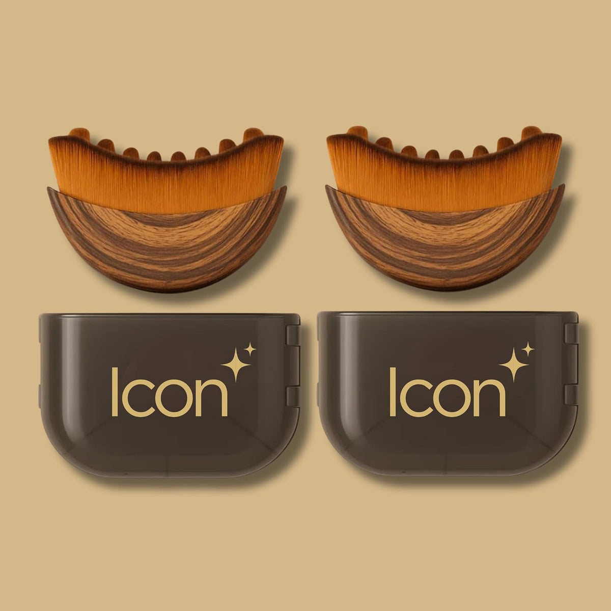 ICON - Cepillo linfático para contorno facial, herramienta para esc...