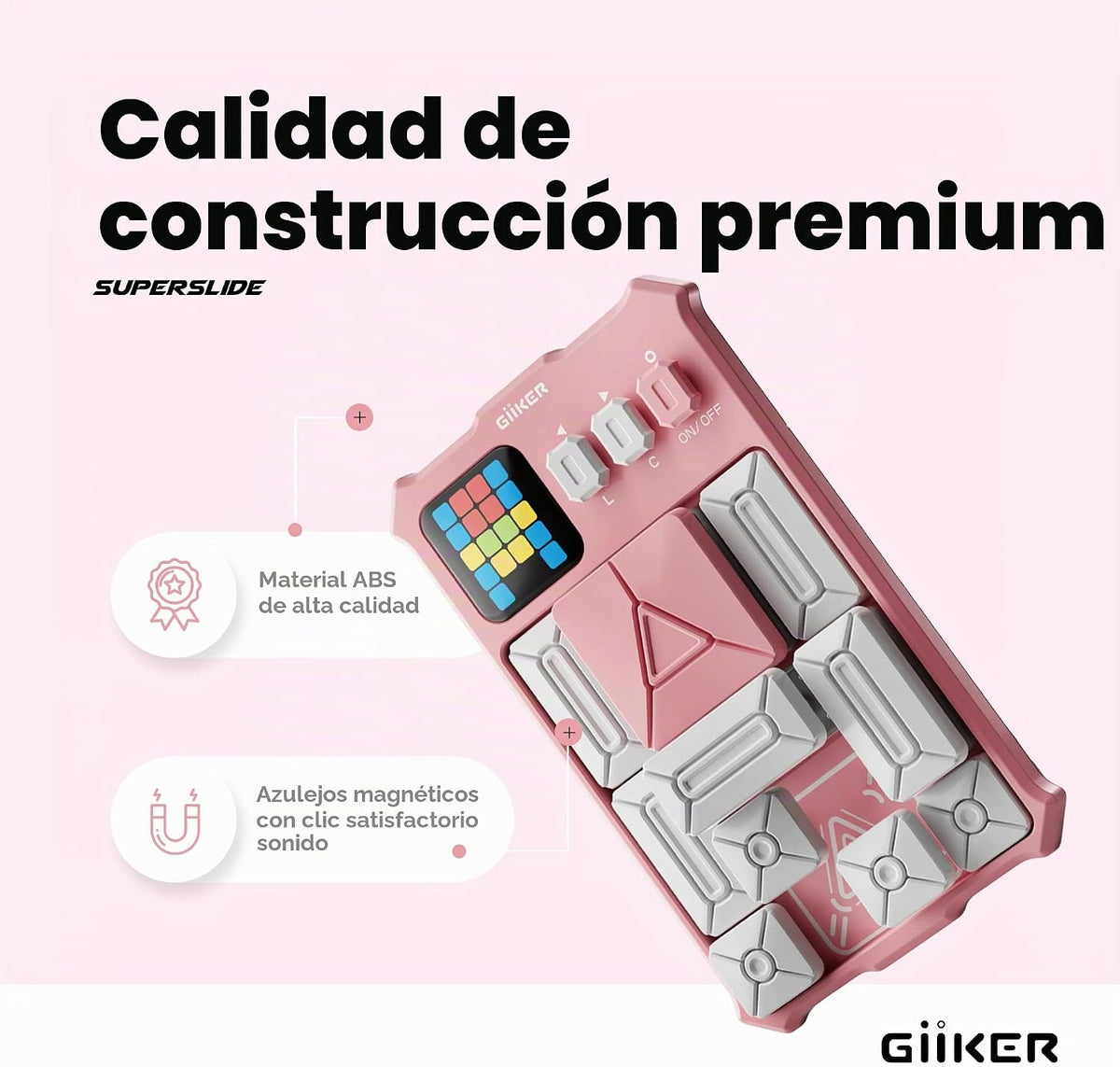 GiiKER Super Slide Puzzle Games, Rompecabezas Original de más de 50...