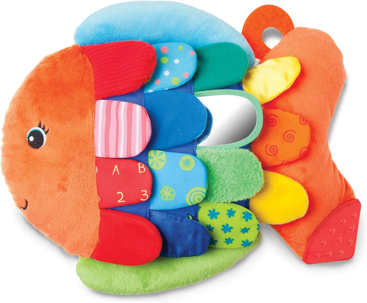 Melissa &amp; Doug Flip pescado suave juguete de bebé.