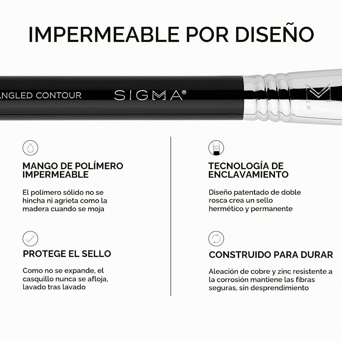 Sigma Beauty Juego de brochas esenciales de maquillaje \u2013 Juego...