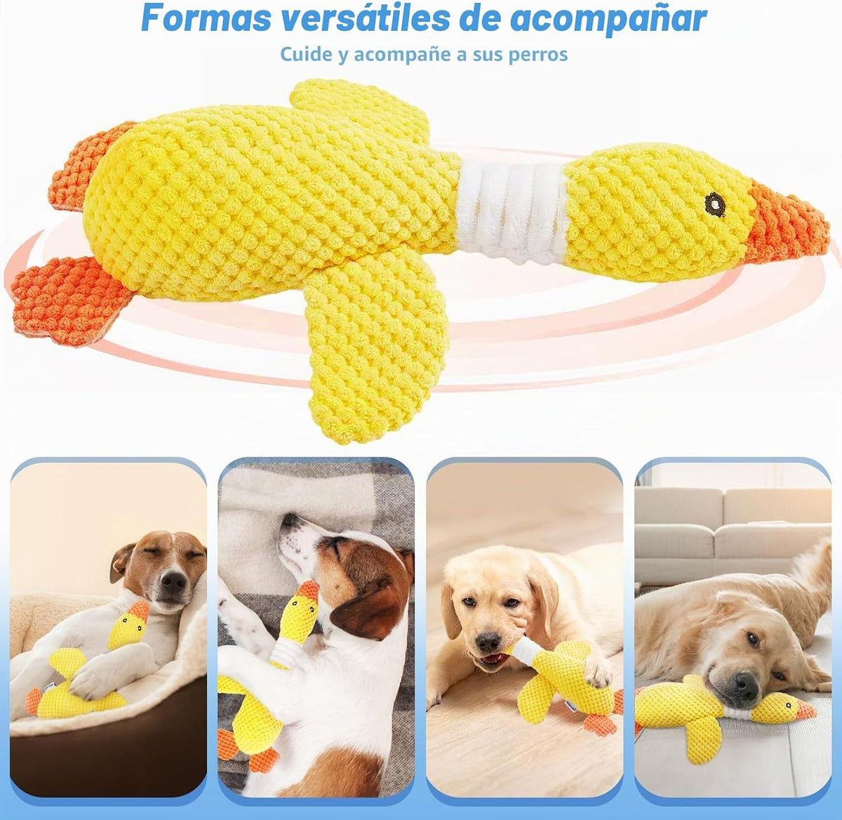 Vitscan Juguetes duraderos para perros pequeños y grandes, juguete...