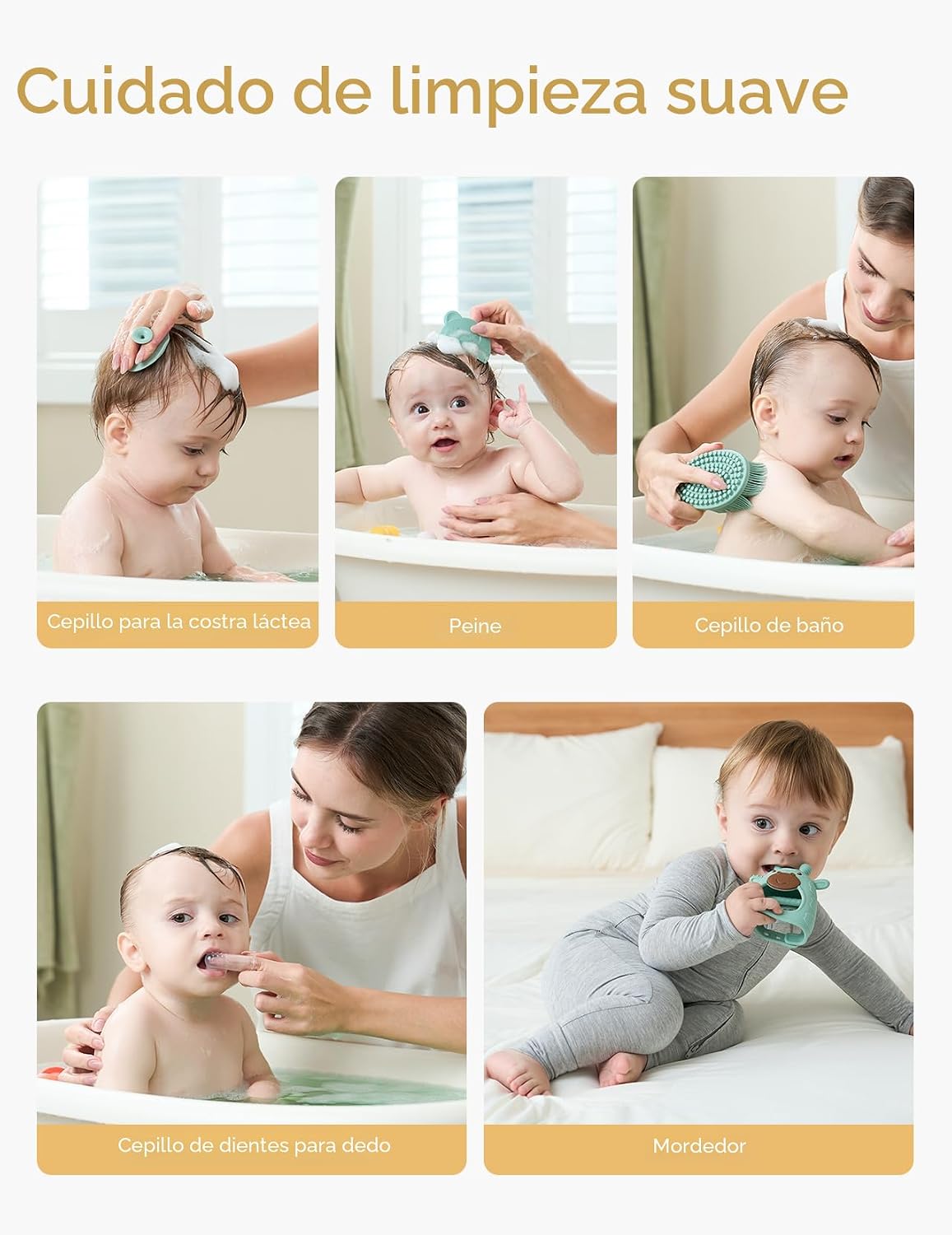 Momcozy Kit Elite para bebé, regalo superior para baby shower y kit...