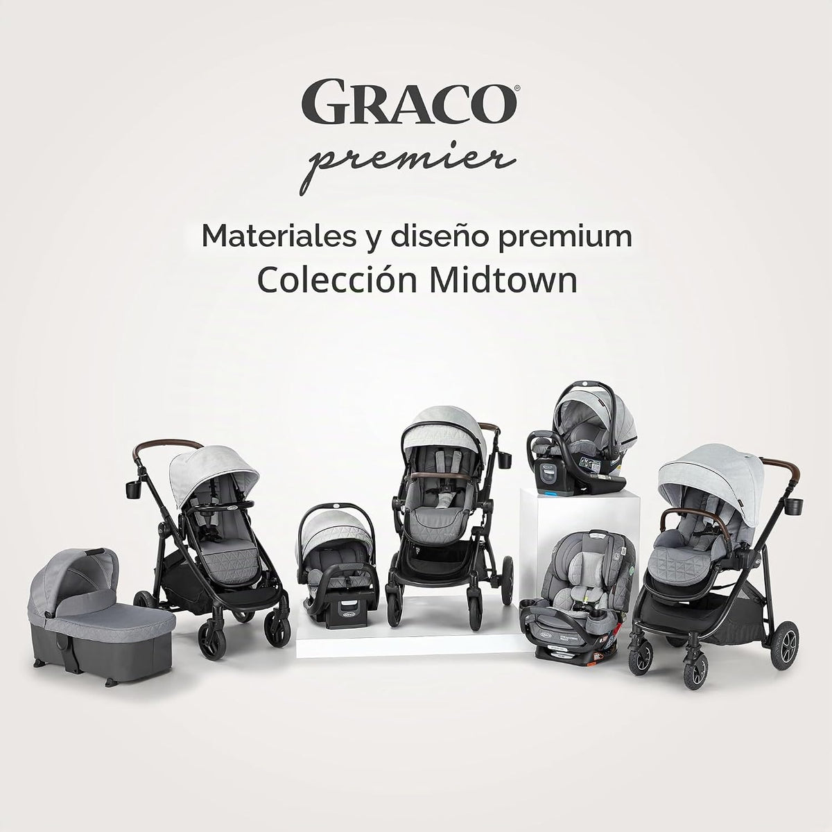 Graco® - Sistema de transporte 3 en 1 Premier Modes™ Nest - Midtown