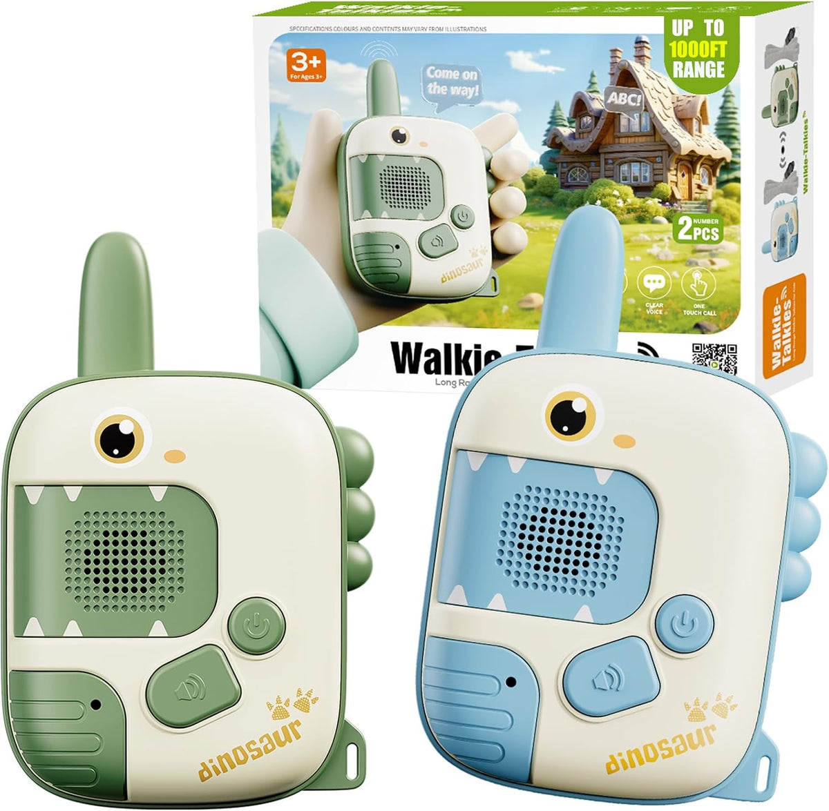 Regalos de juguetes de walkie talkies para niños y niñas: 2 paquete...