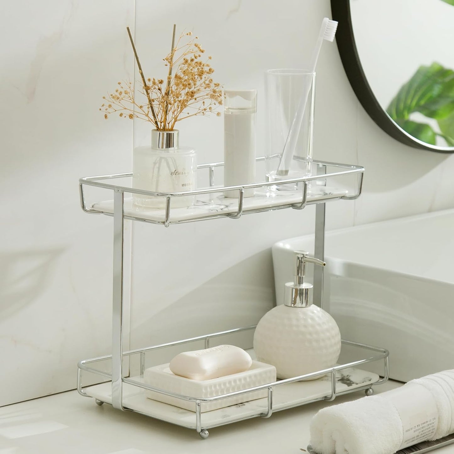 Organizador de Baño para Encimera Organizador de Perfumes Organizad...