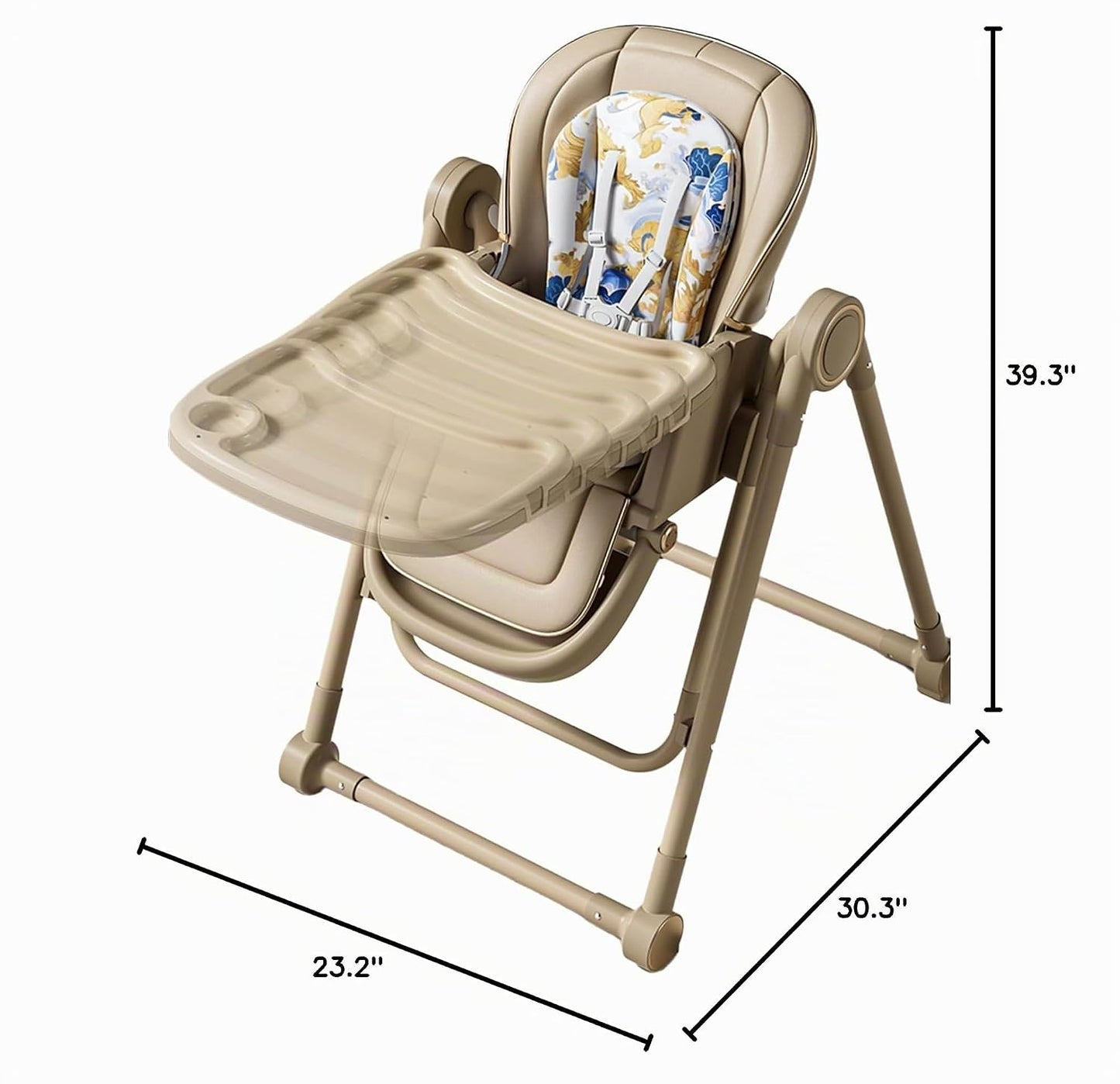 UMGOOGOO Trona multifuncional todo en 1 para bebé con columpios par...