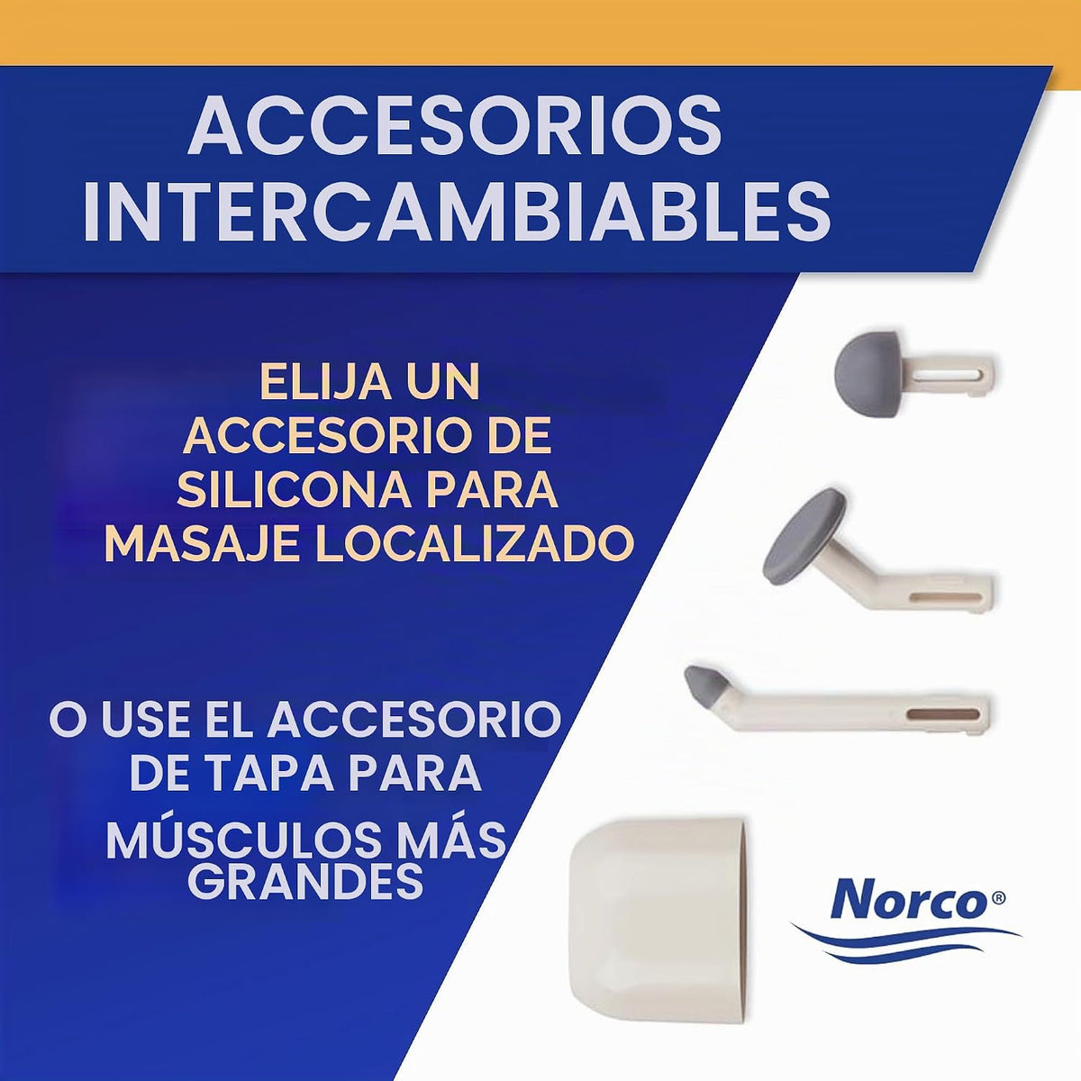 Masajeador Terapéutico Mini Norco con Batería. Herramienta de terap...