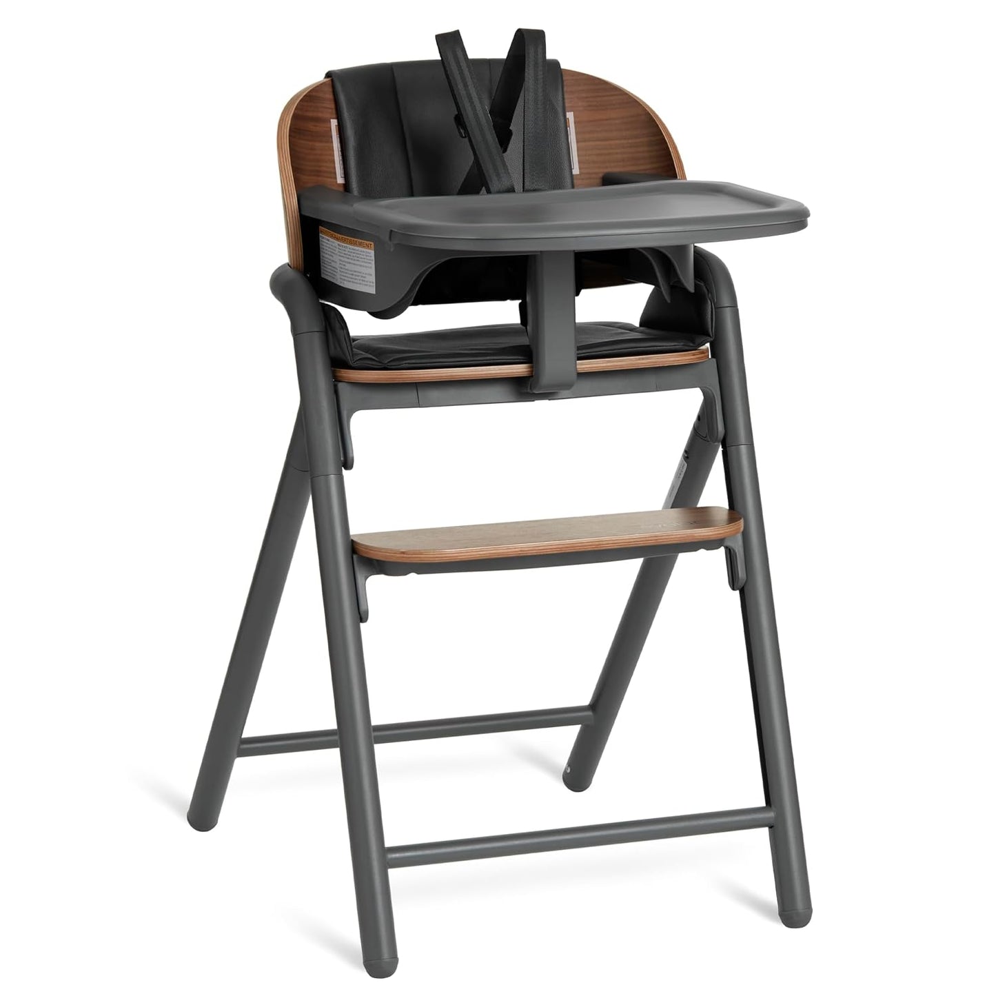 Evolur Step and Savor - Silla alta convertible de madera para bebé,...