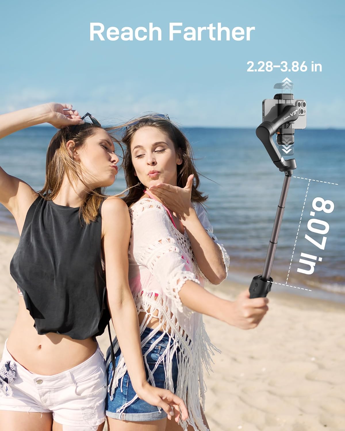 Estabilizador de cardán iSteady V3 Ultra de hohem para iPhone, esta...