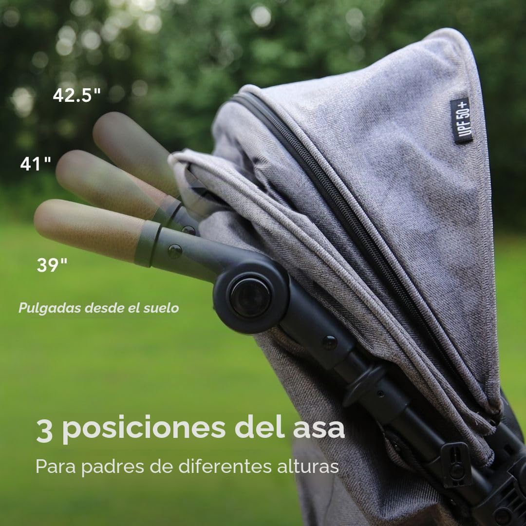 Strolee Baby+ v2 - Cochecito multiusos para bebés y niños pequeños...