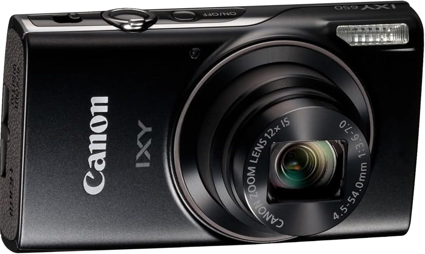 Canon PowerShot IXY 650 (ELPH 360) HS cámara digital + 64GB de memo...
