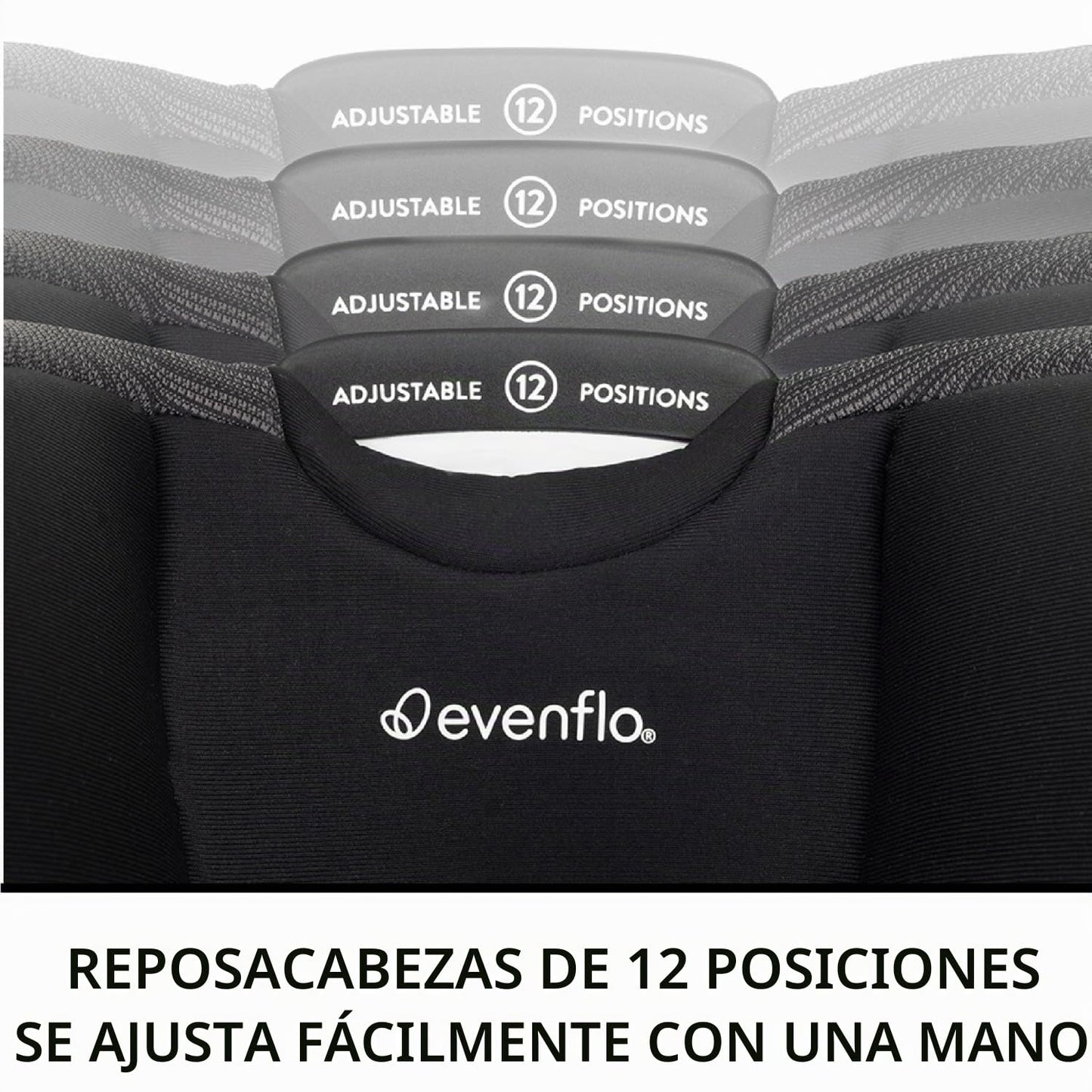Evenflo All4Stages Slim 4 en 1 Asiento convertible para automóvil (...