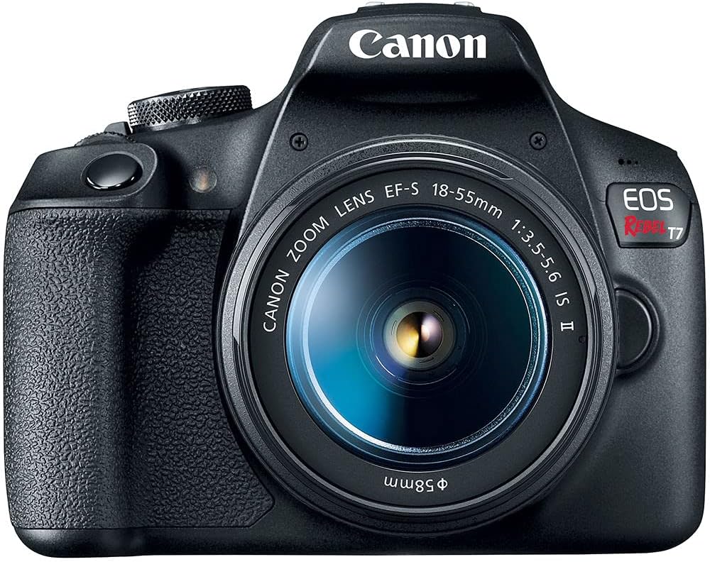 Canon EOS Rebel T7 Kit de cámara DSLR | Sensor APS-C de 24.1MP con...