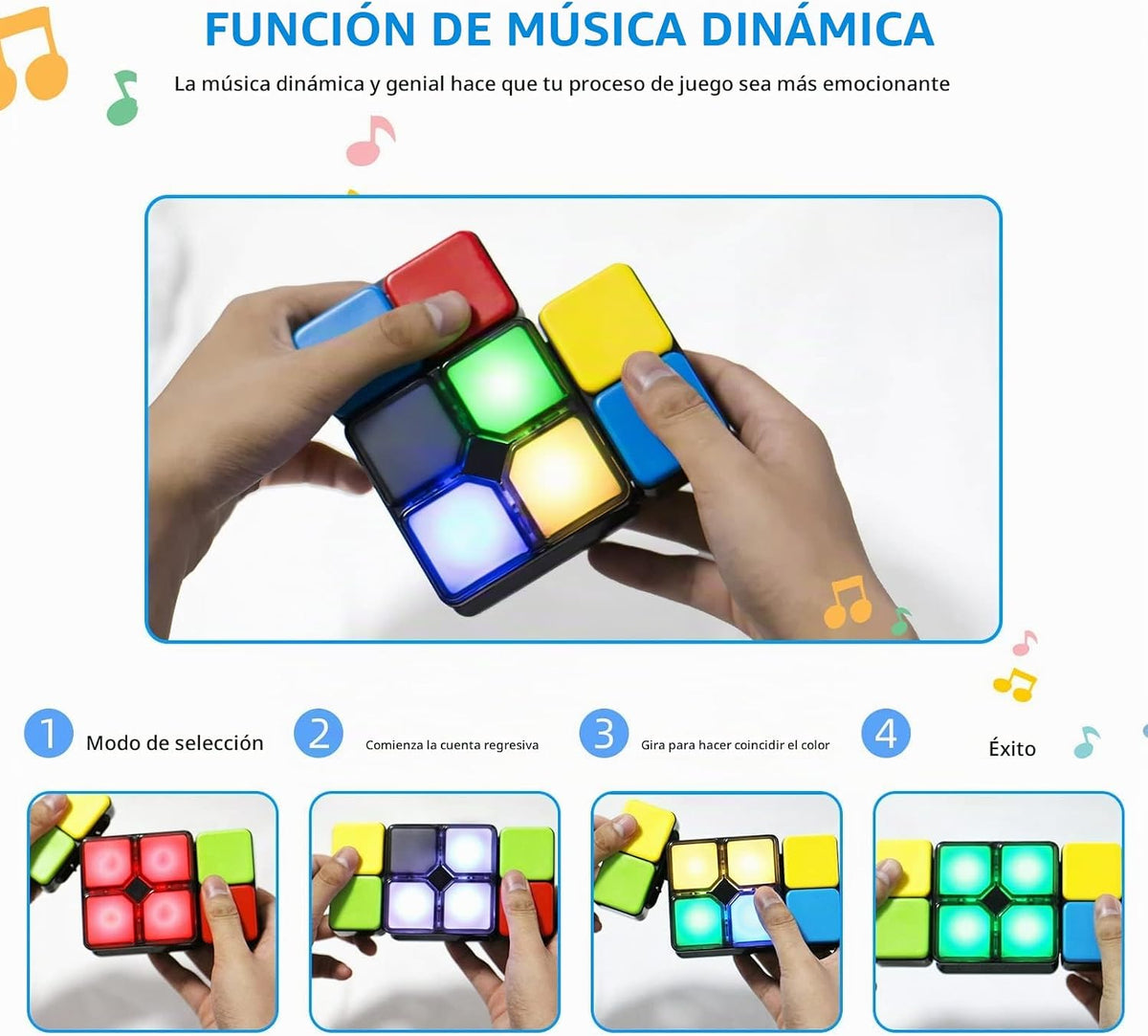 Juego Electrónico de Mano | Juguetes de Dedo | Juegos Lógicos Gira,...