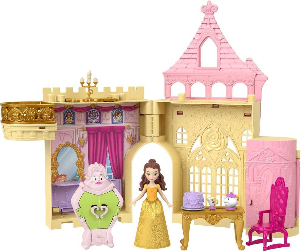 Mattel Juguetes de Princesas Disney, juegos apilables para la hora...