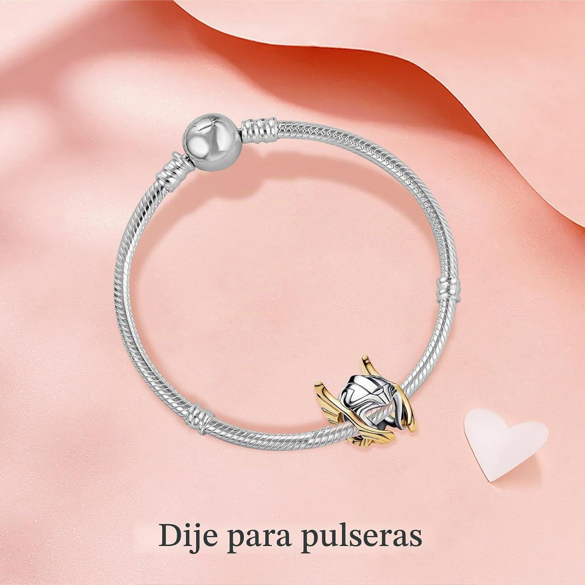 MITSOKU Dijes de plata de ley 925 para pulseras y collares, diseño...