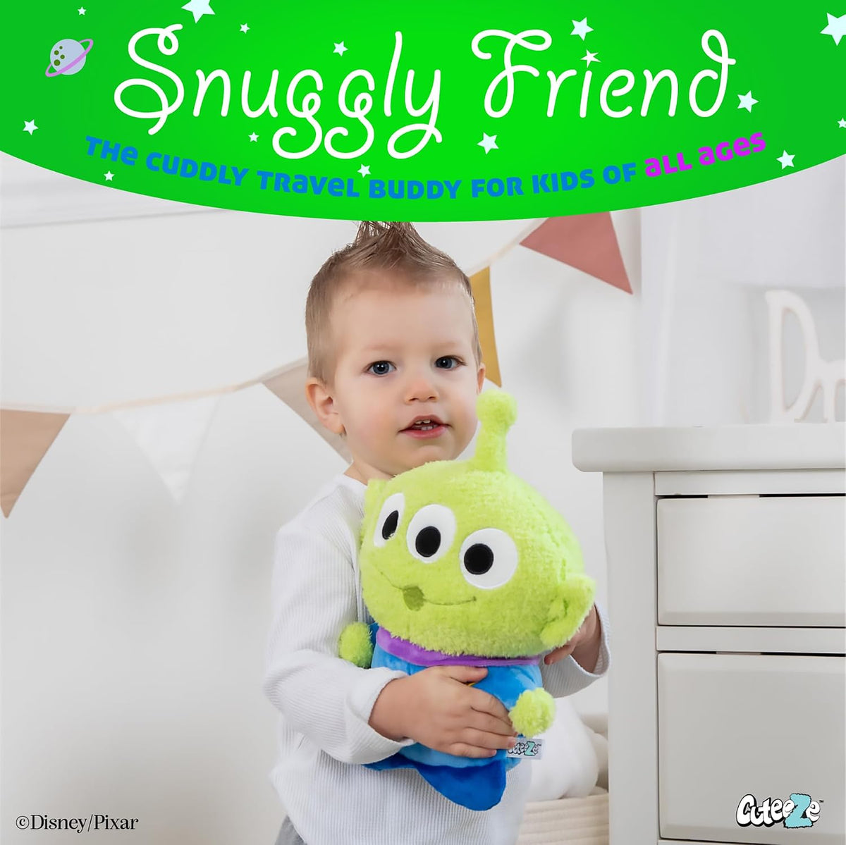 Kids Preferred Disney Pixar Toy Story Little Green Man Alien Cuteez...