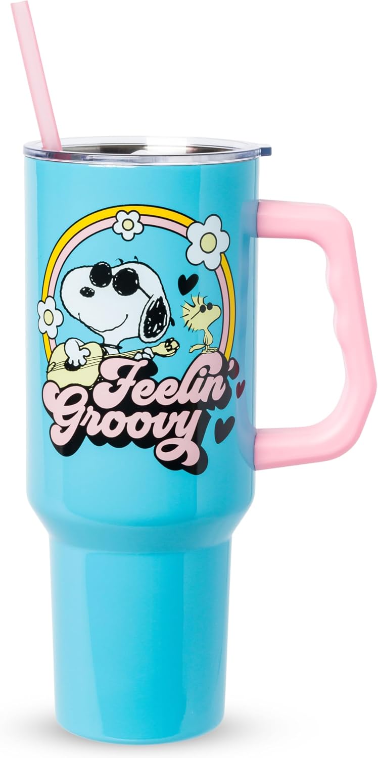 Silver Buffalo Escenas Icónicas de Peanuts Charlie Brown, Snoopy, W...