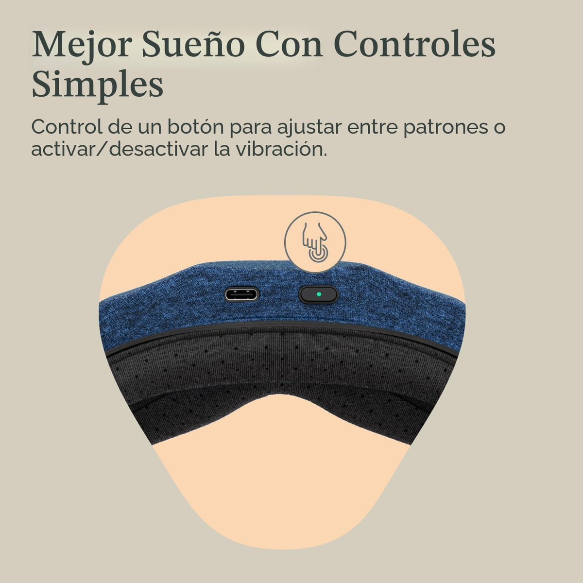 TheraGun Therabody - Máscara para dormir ultra cómoda, 100% opaca p...