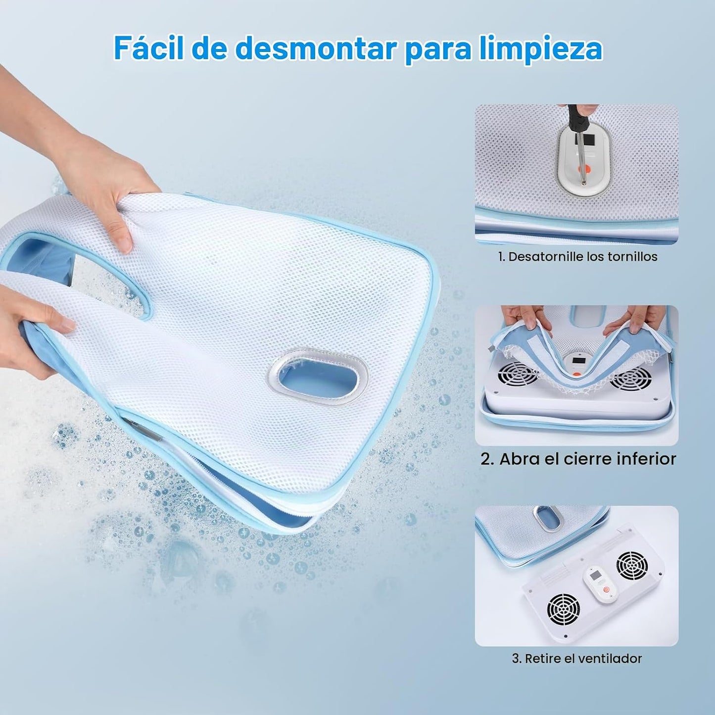 Almohadilla de enfriamiento para cochecito de bebé, hasta 10 horas...