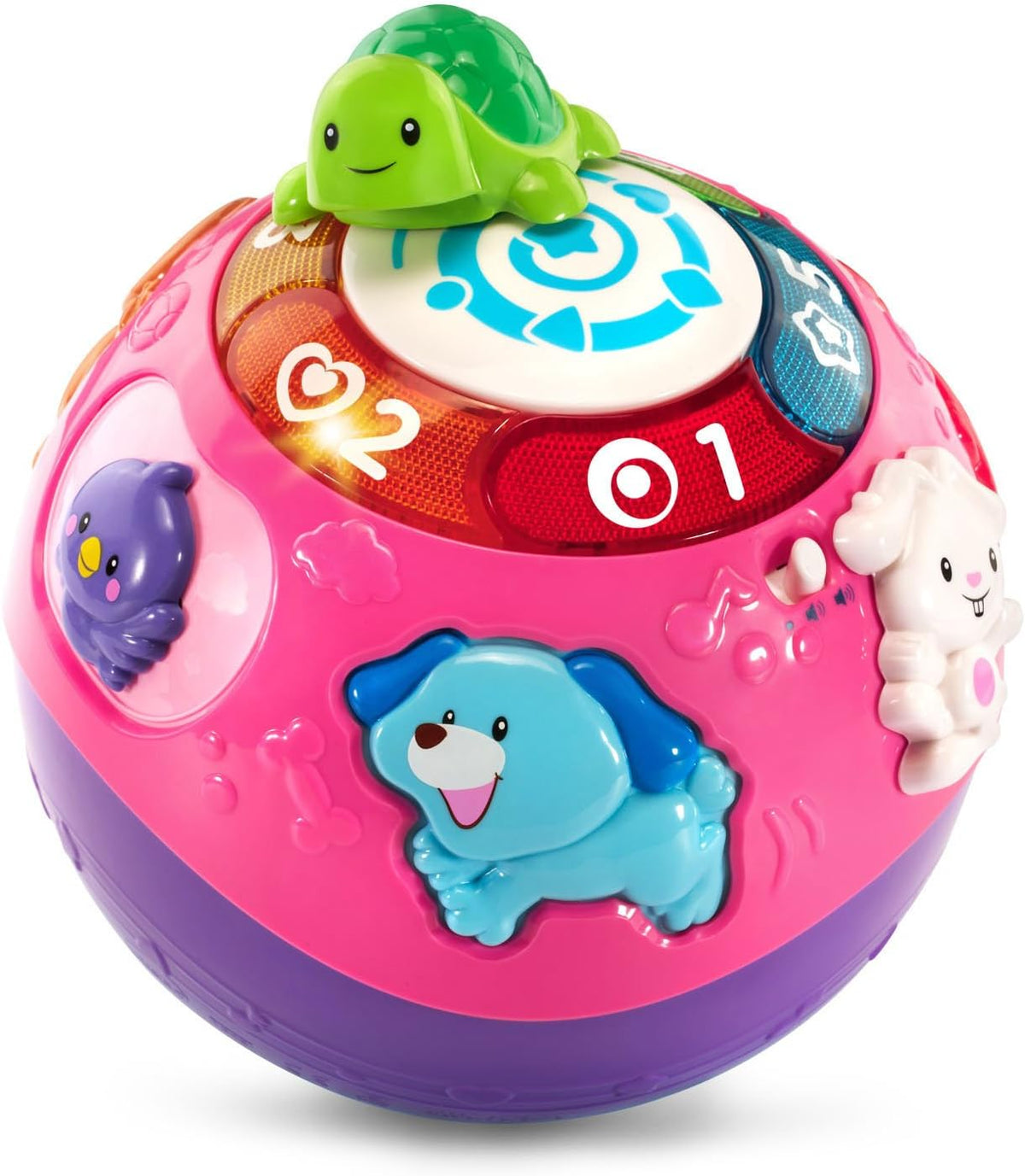 VTech Wiggle and Crawl Ball, morado