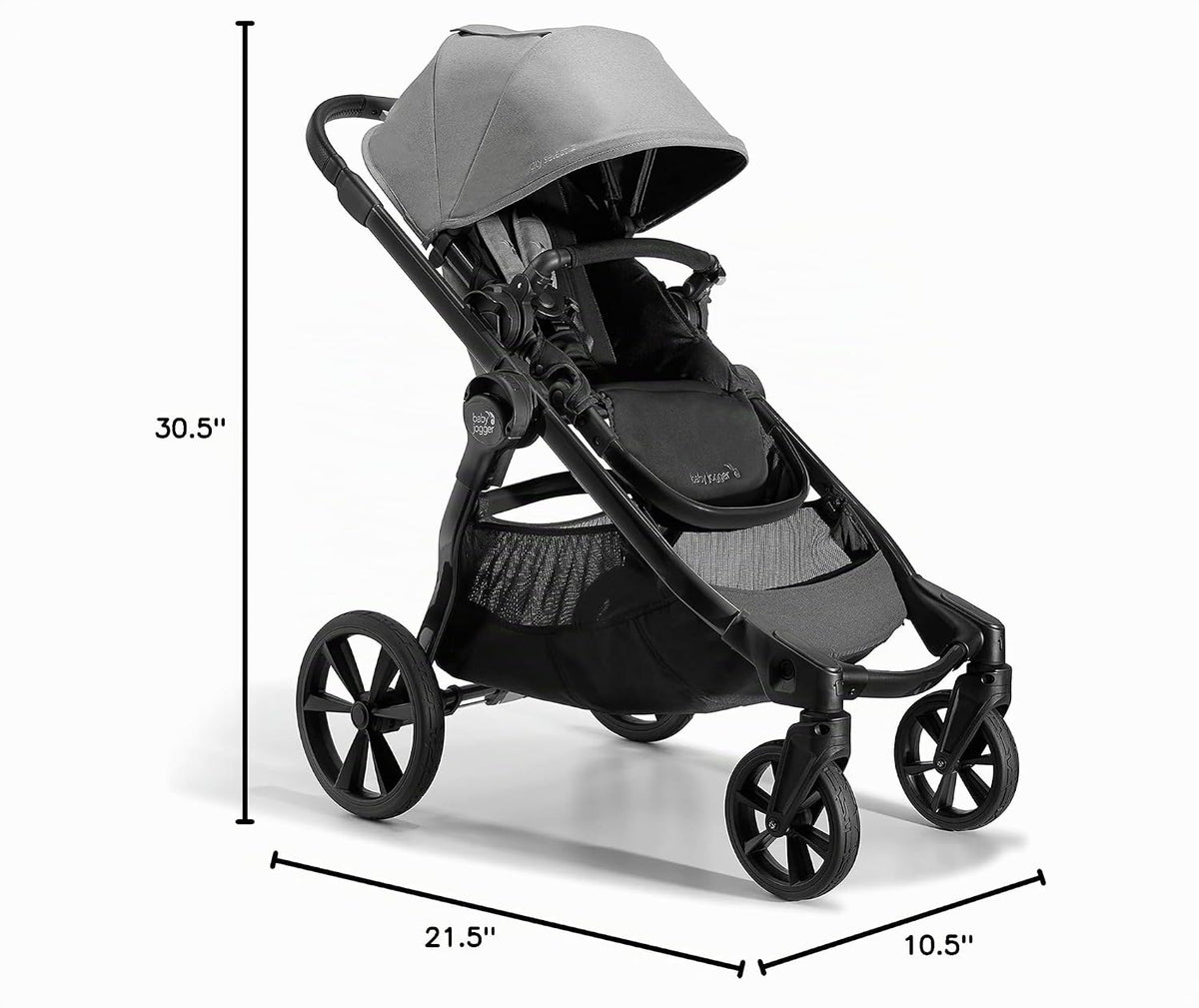 Baby Jogger City Select 2 Cochecito Modular de Individual a Doble Pike