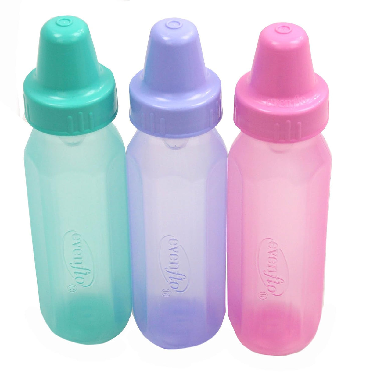 Evenflo 3 unidades Classic Light Tint Nurser, 8 onzas
