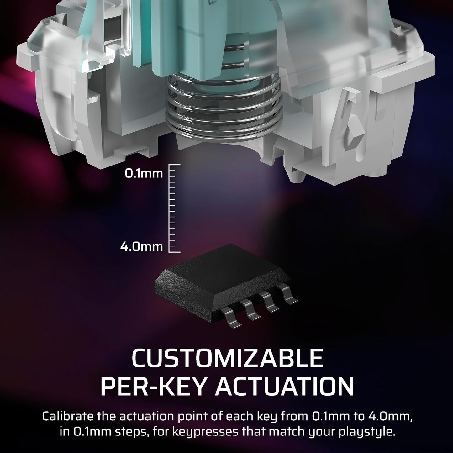Corsair K70 PRO TKL RGB Teclado mecánico con cable para juegos sin...