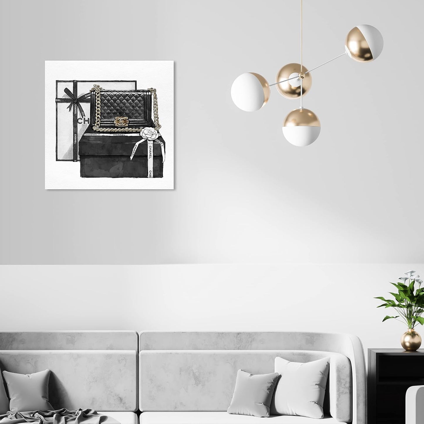 The Oliver Gal Artist Co. Lienzo decorativo para pared con texto en...