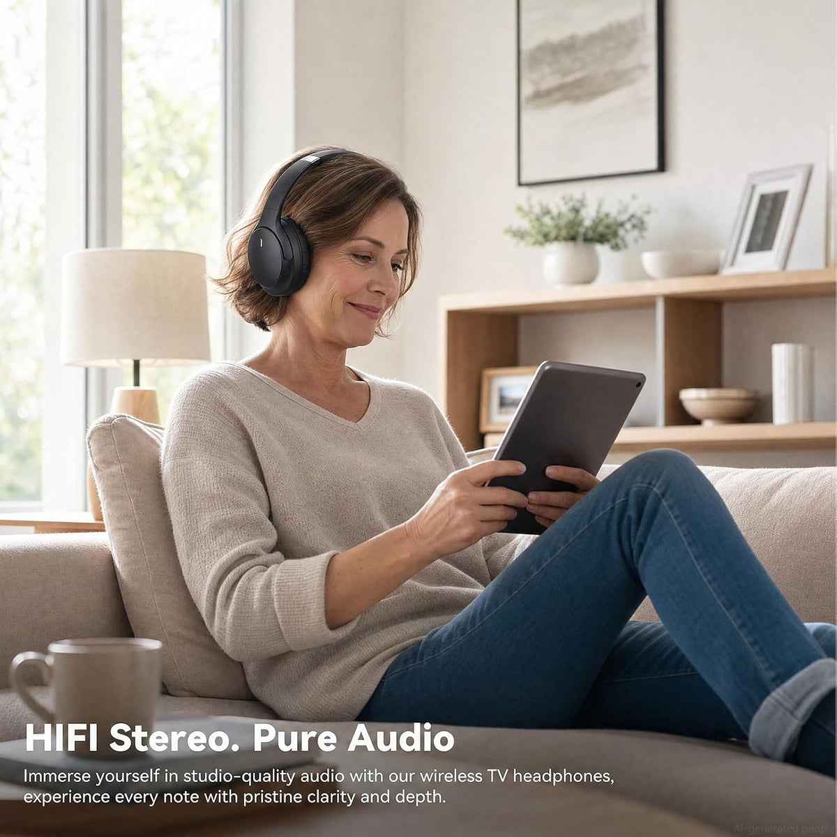 Auriculares inalámbricos para ver televisión, auriculares inalámbri...