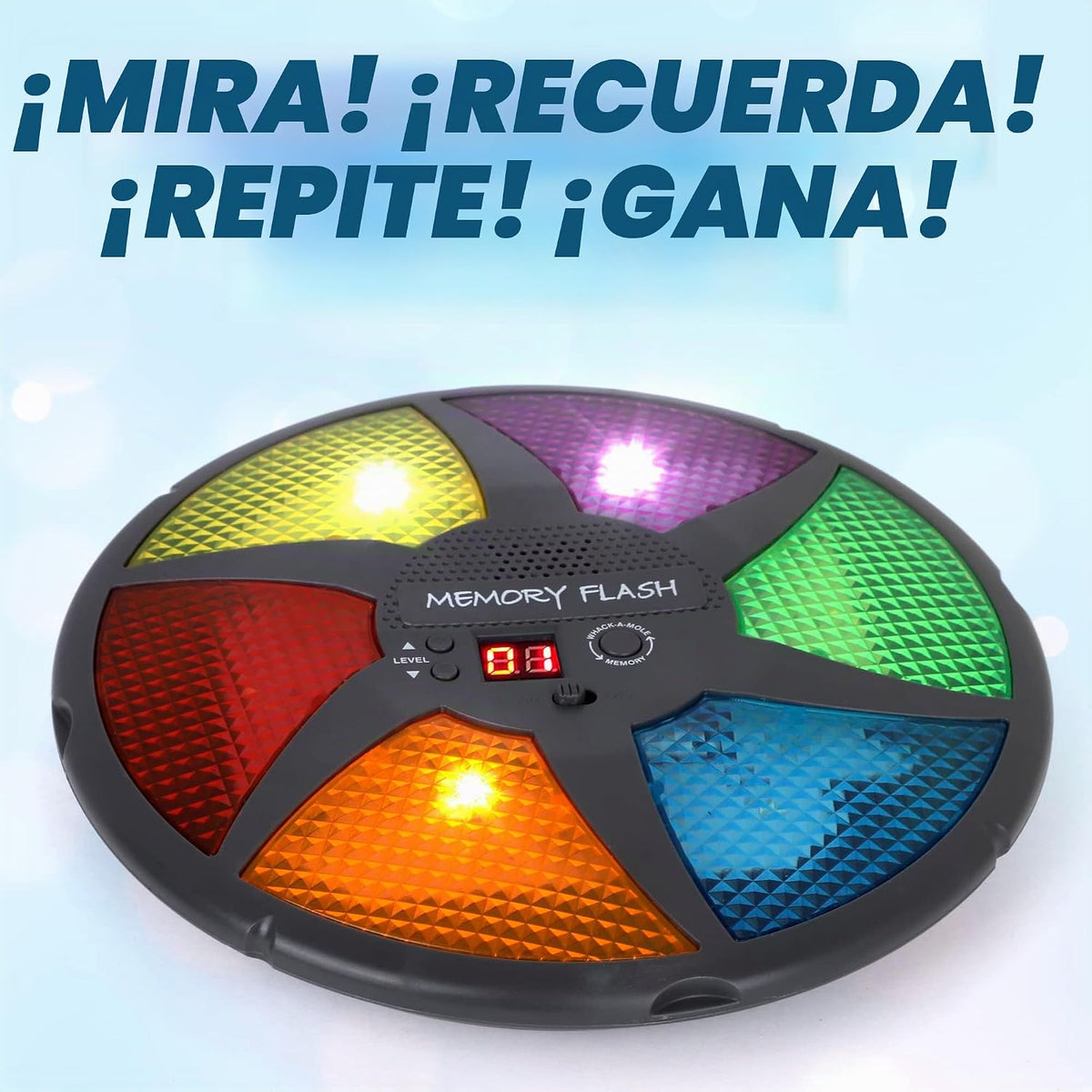 Point Games Juego de memoria portátil, juegos electrónicos para niñ...