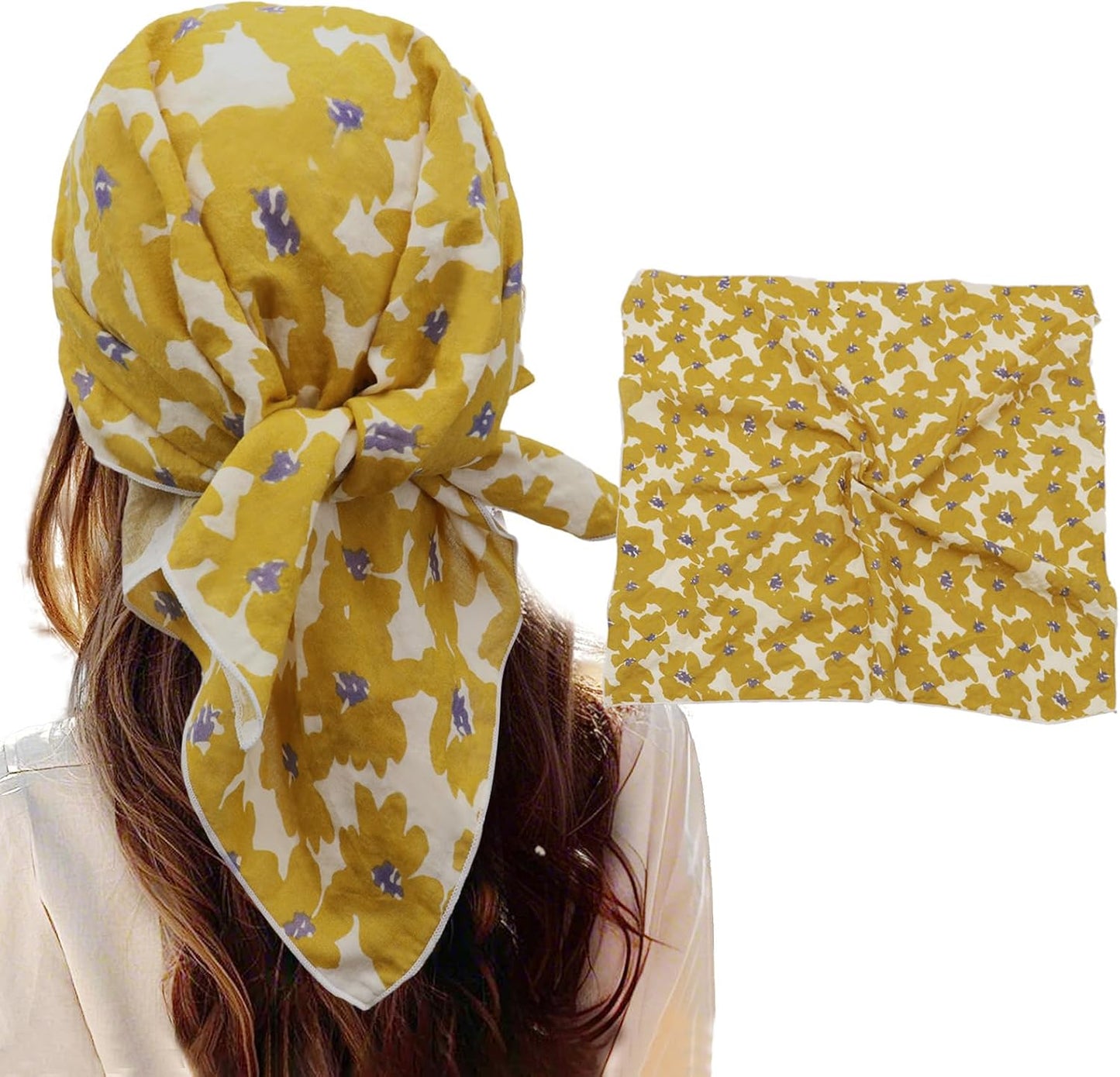 GHTIYLP Bandanas para mujeres y hombres, 21 x 21 pulgadas, diadema...