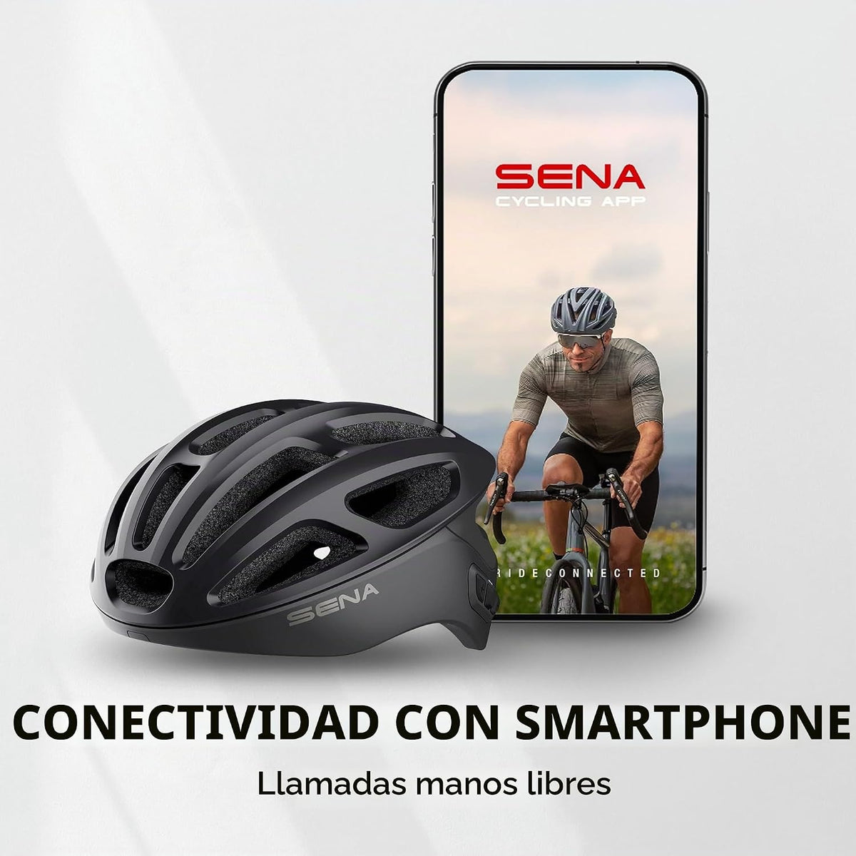 Casco de comunicación inteligente Sena R1 \/ R1 EVO para ciclismo