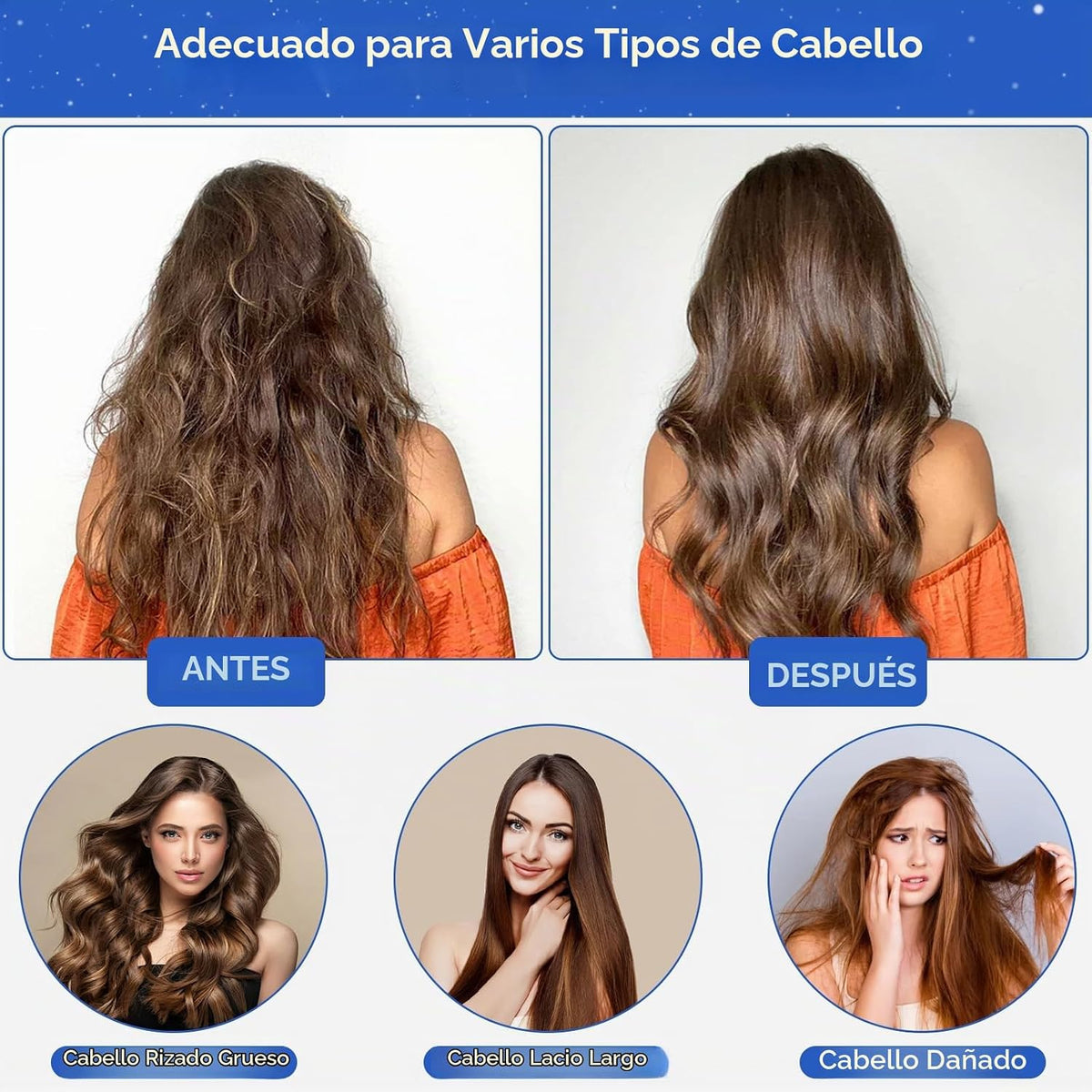 TEPENAR Accesorio de Gorro para Secador de Pelo: Secador con Capuch...