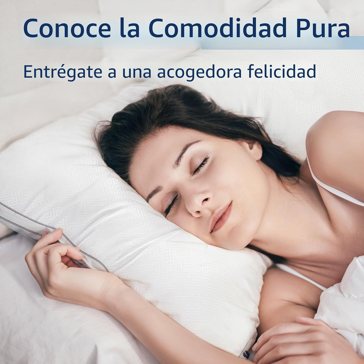 viewstar - Juego de 2 almohadas de tamaño King, almohada de relleno...