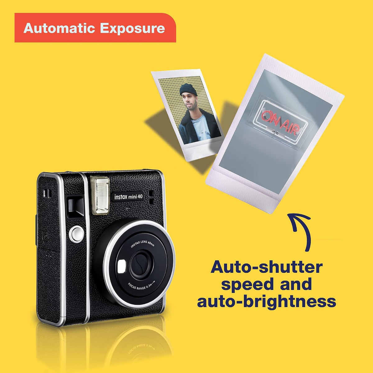 Fujifilm Instax Mini 40 - Cámara instantánea